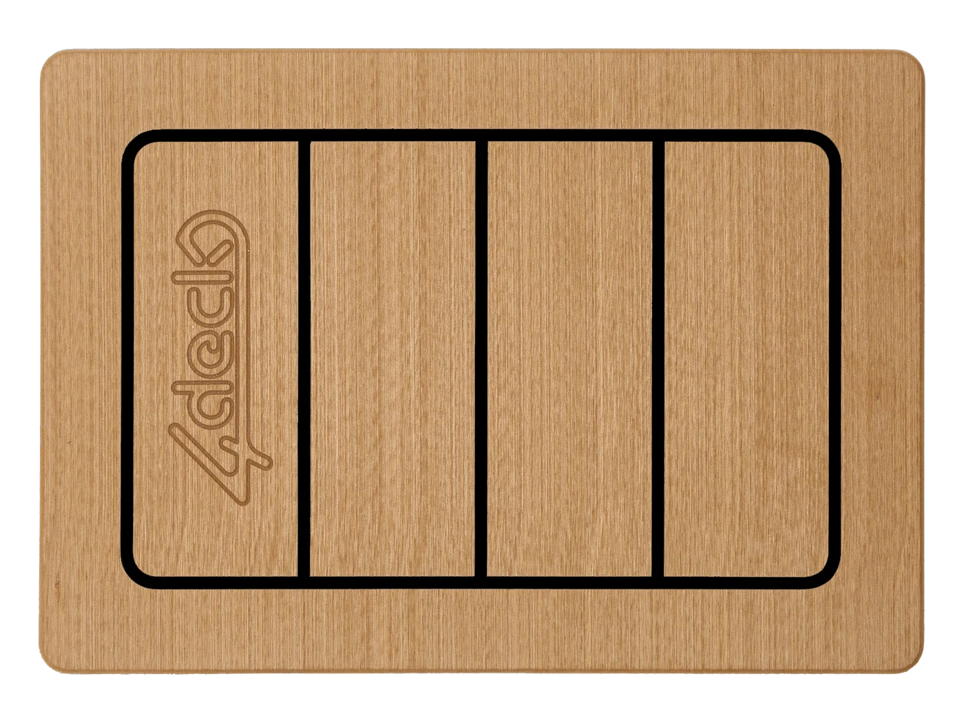 Muestra de 4Deck RX Nevada con línea negra