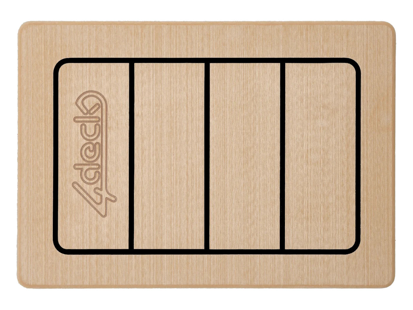 Muestra de 4Deck RX Sahara con línea negra